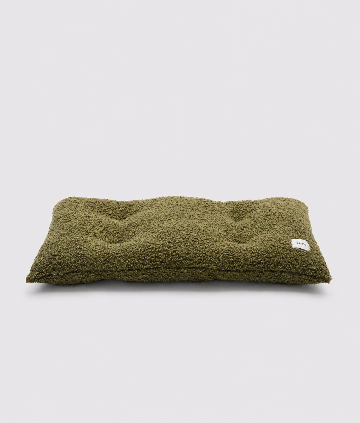 Green Fleece Dog Cushion Bed, Bela
