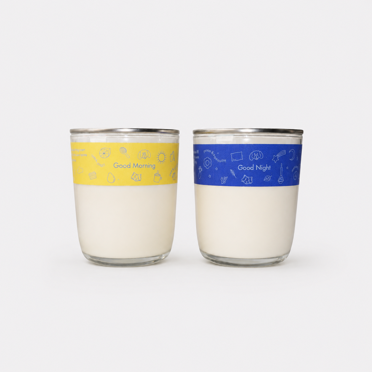 Good morning & Good evening Pet-friendly Candles