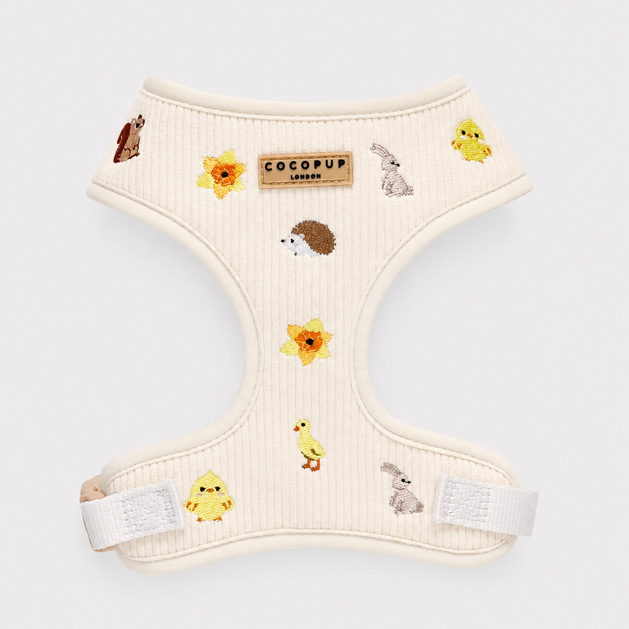 Embroidered Woodland Walkies Adjustable Neck Harness
