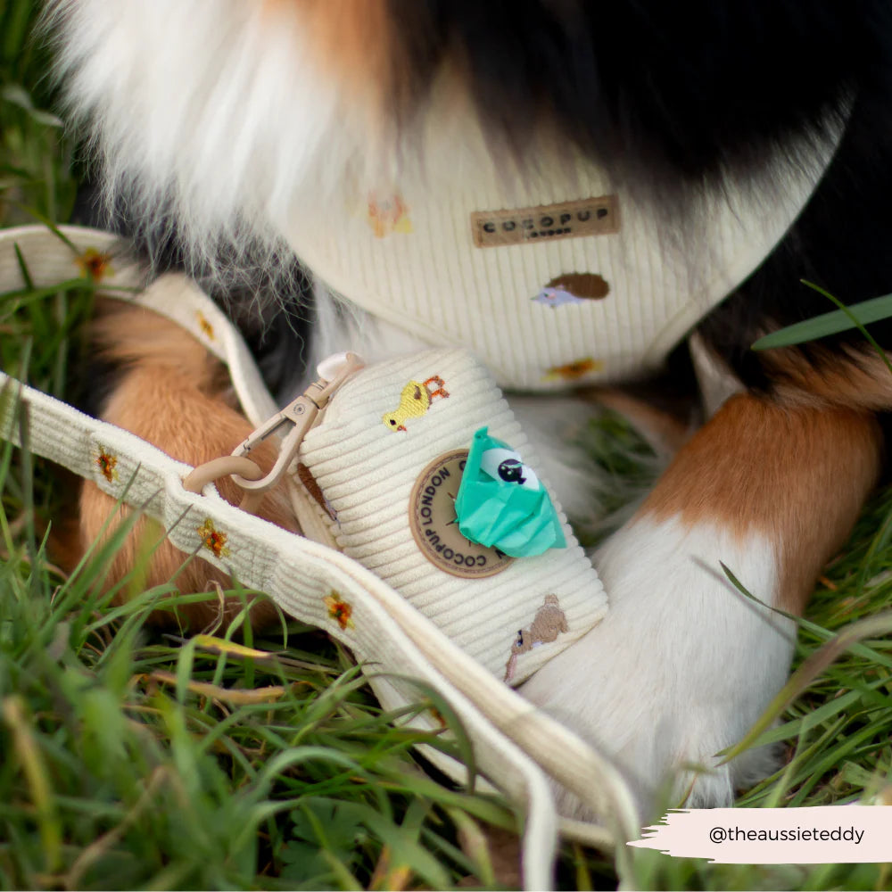 Embroidered Woodland Walkies Lead
