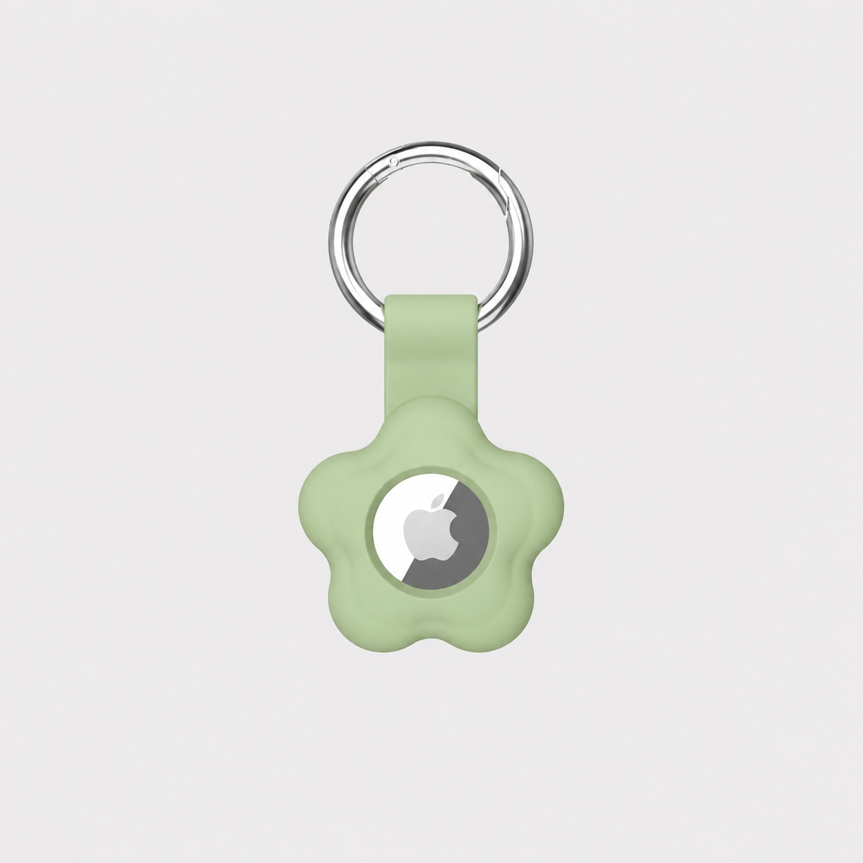 Flower Silicone AirTag Case