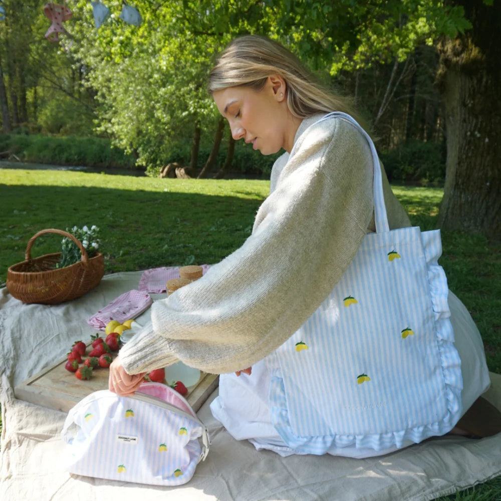 Living La Vida Lemon Expandable Organizer