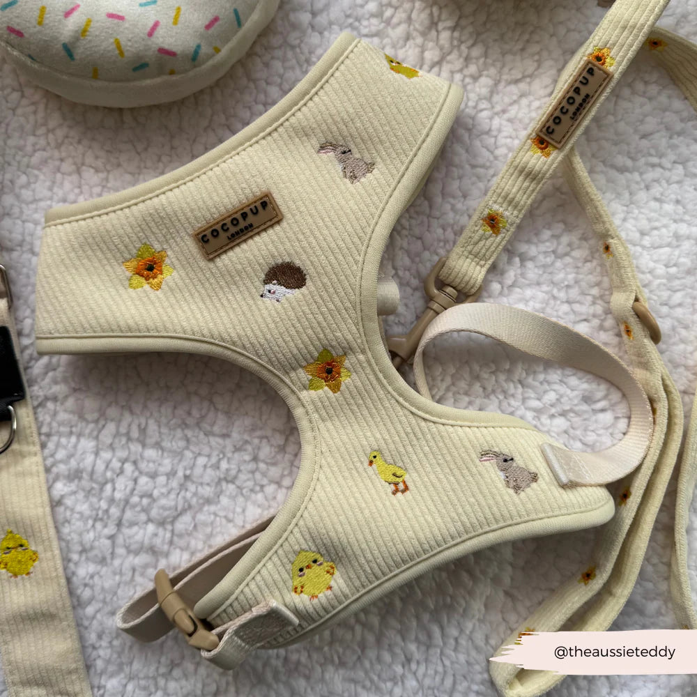 Embroidered Woodland Walkies Adjustable Neck Harness