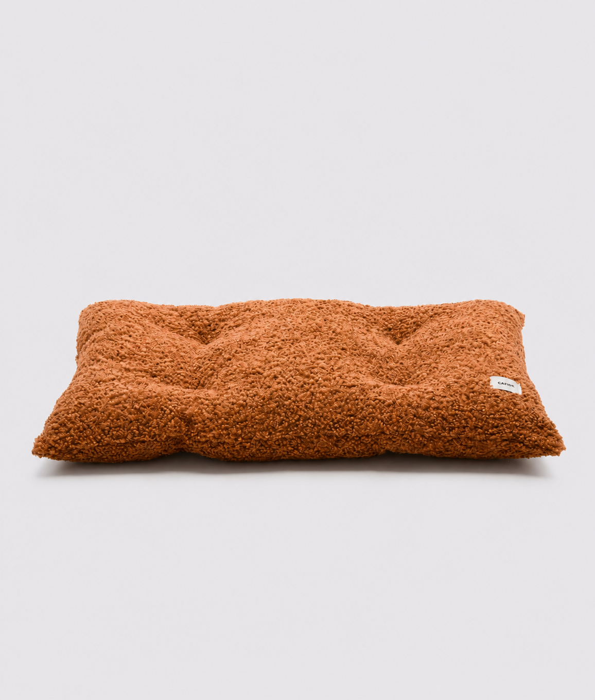 Mustard Fleece Dog Cushion Bed, Bela