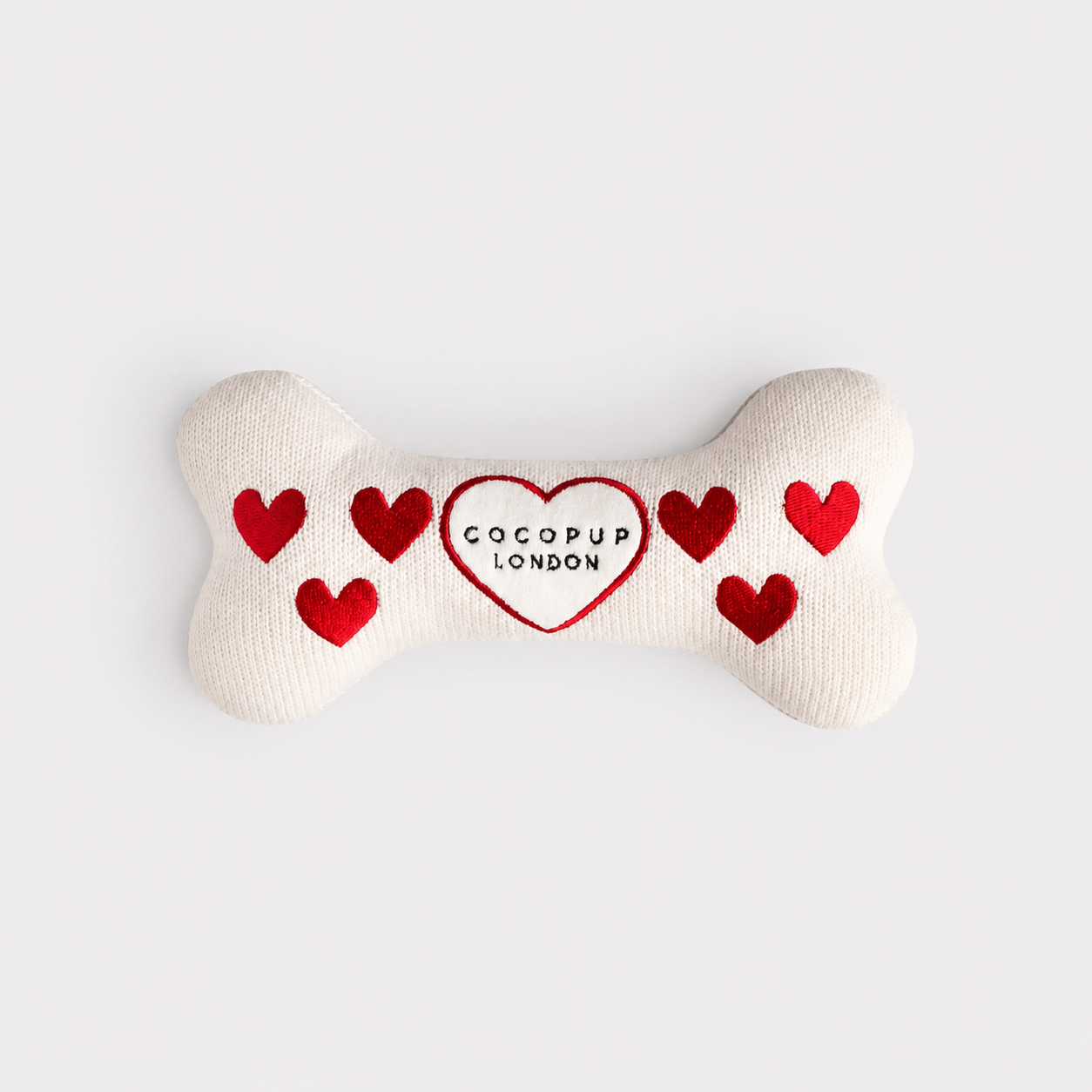 Hugs & Knitted Bone Toy