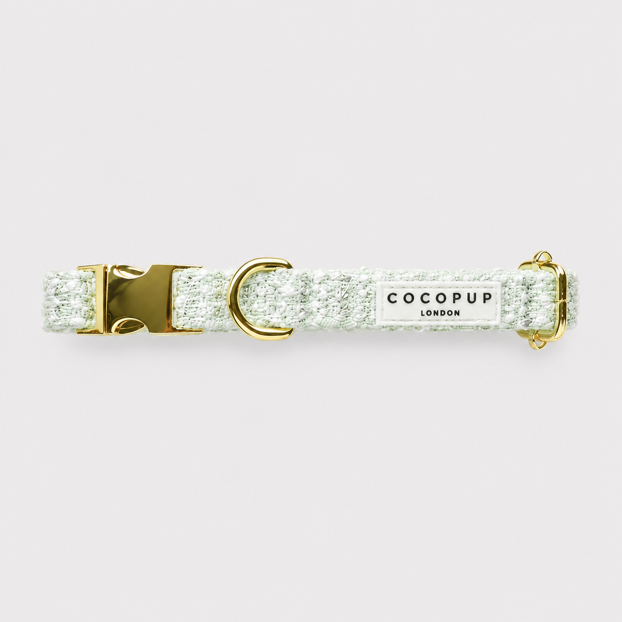Matcha Textured Tweed Collar
